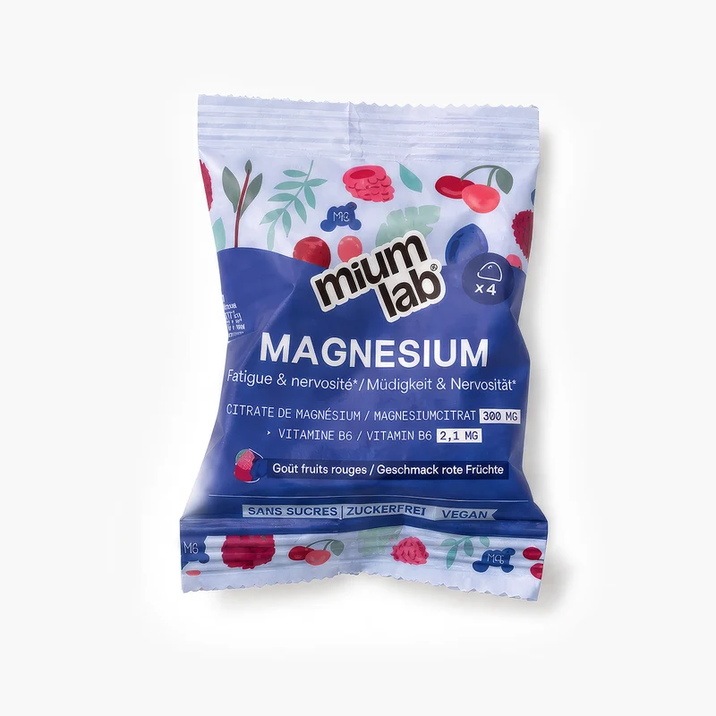 Échantillon Magnésium · 4 gummies