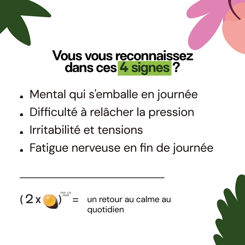 Éco-recharge STRESS | Anti-stress et anxiété | 21 jours
