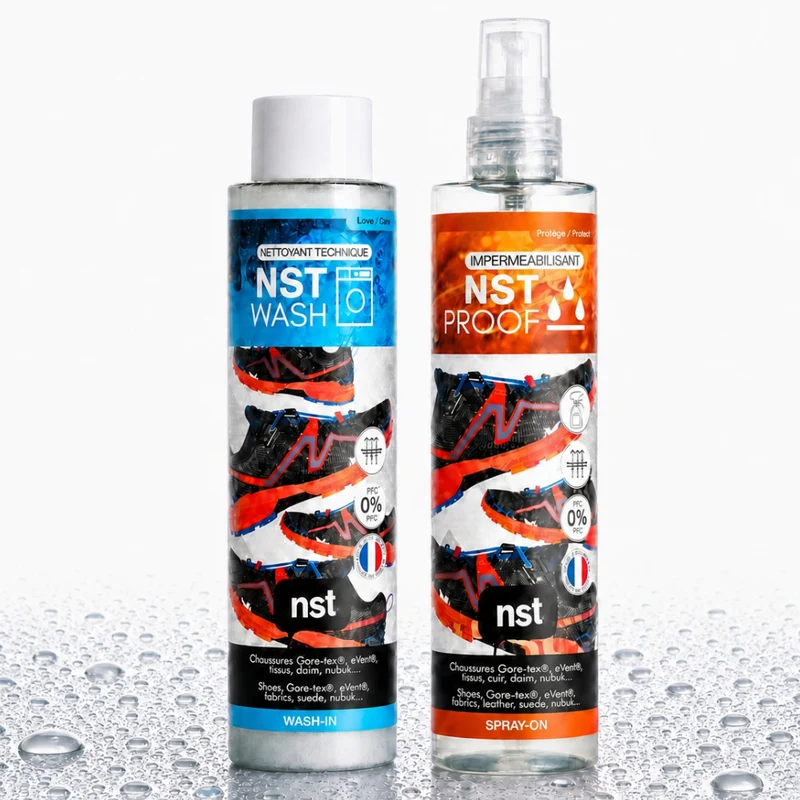 PACK DUO CHAUSSURE WASH 250ml+ PROOF SPRAY 250ml