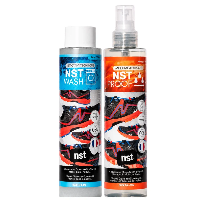 PACK DUO CHAUSSURE WASH 250ml+ PROOF SPRAY 250ml