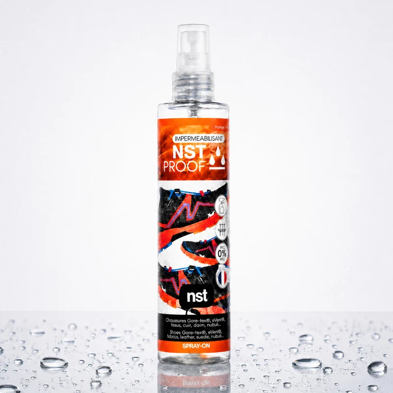 NST PROOF Spray chaussures - Traitement déperlant pour chaussures