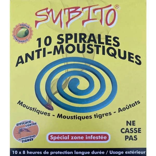 SUBITO Spirales Anti-Moustiques