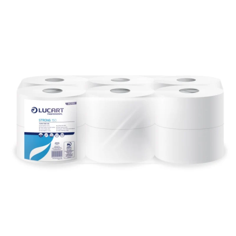 LUCART Papier hygiénique Jumbo Strong 150 – 2 plis, 150 m