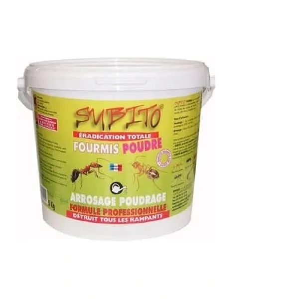 SUBITO Anti-fourmis en poudre pot de 5kg