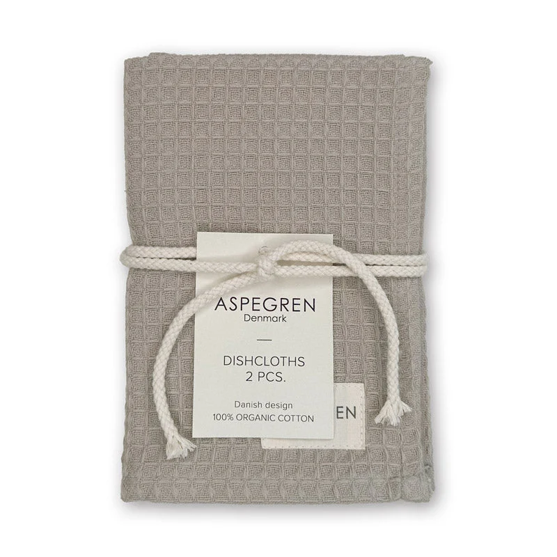 Geschirrtuch - Bio-Baumwolle - 2er Set - North Steel Gray