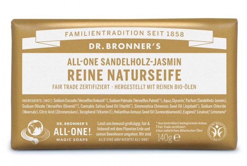 Seifenstück Sandelholz/Jasmin