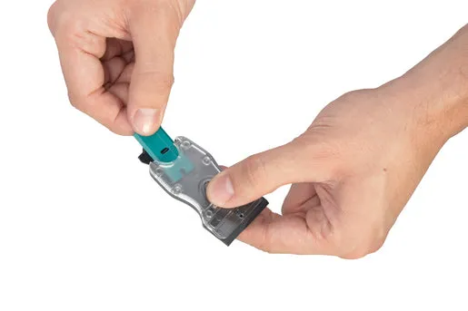 WOLFCRAFT Grattoir plastique 4 cm pour surfaces délicates