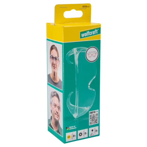 WOLFRCRAFT Lunettes de protection à branches Standard