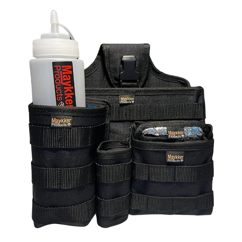 MAYKKER Sacoche laveur de vitres kit Tactical Advantage set