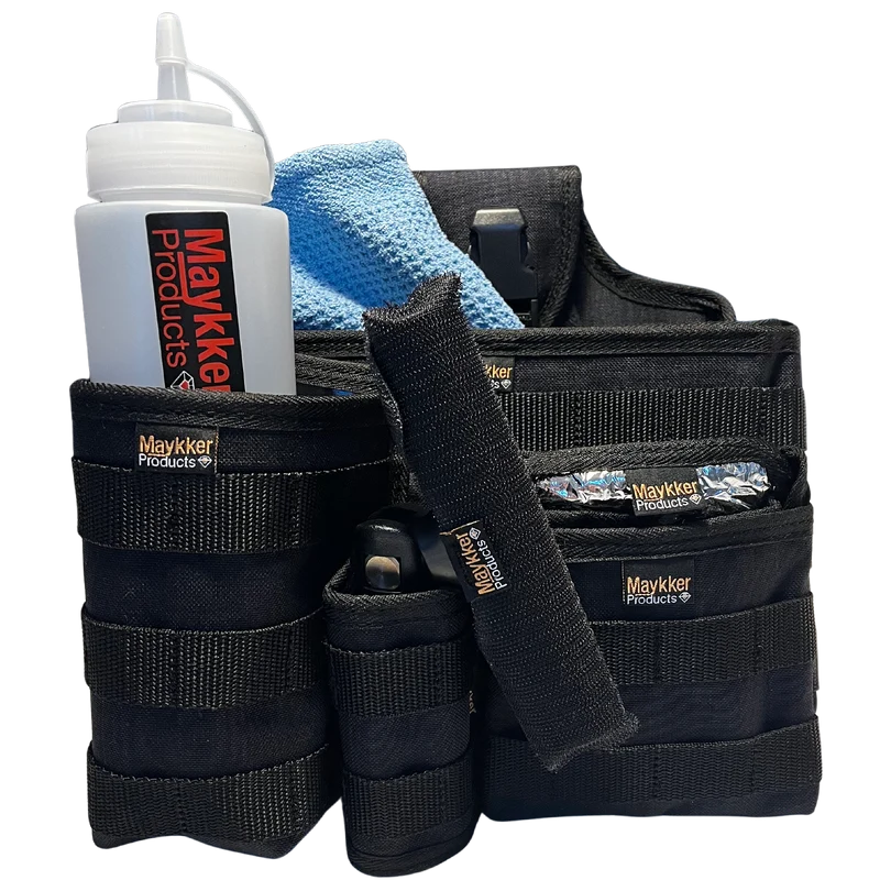 MAYKKER Sacoche laveur de vitres kit Tactical Advantage set
