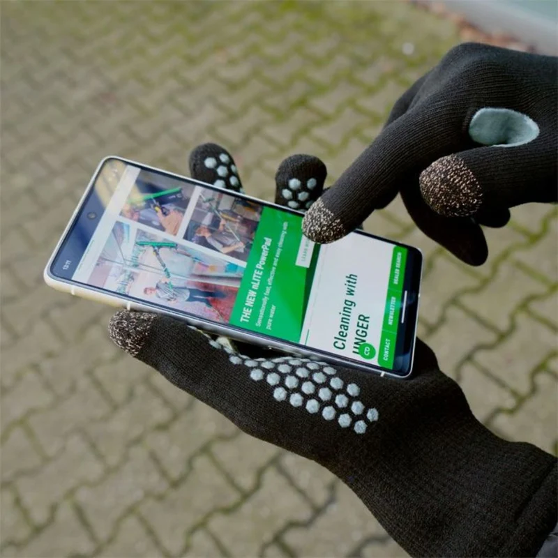 UNGER ErgoTec® Gants pour nettoyage des vitres