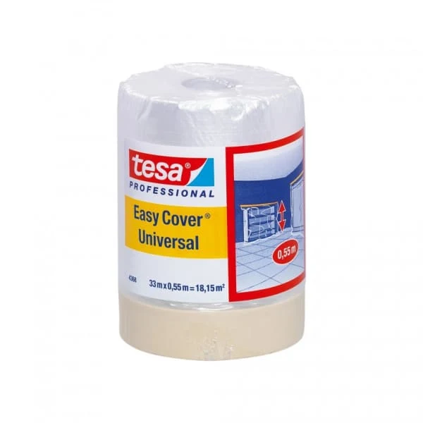 TESA Bâche de protection de surface, 550 mm x 33 m - 43681