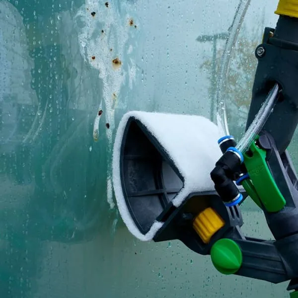 UNGER Support nLITE Pad à récurer pour perches à eau pure
