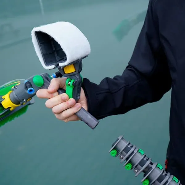 UNGER Support nLITE Pad à récurer pour perches à eau pure