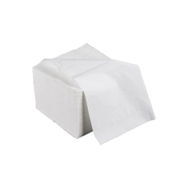 Serviettes papier 20X20 blanc 2 PLIS x4800