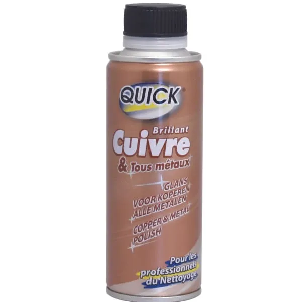 QUICK Brillant cuivre et métaux 200ML