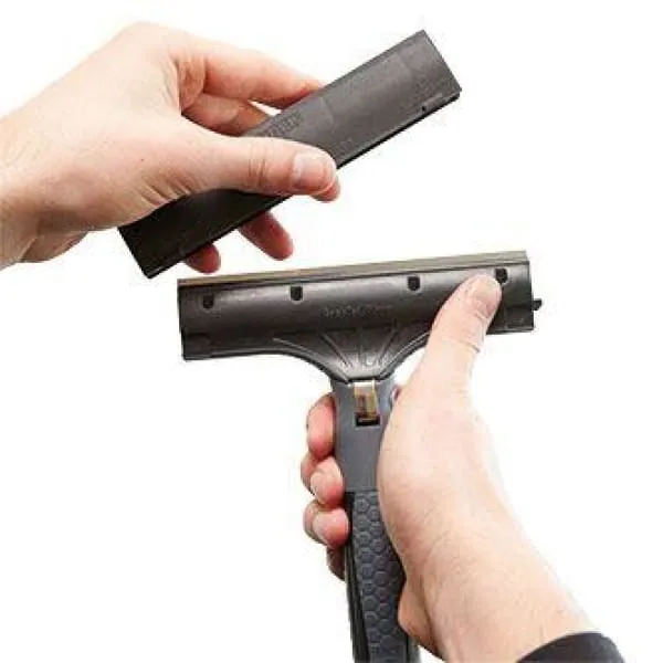 UNGER Grattoir ErgoTec Ninja – Angle réglable 0° à 30°