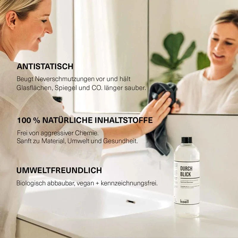 Natürlicher Glasreiniger