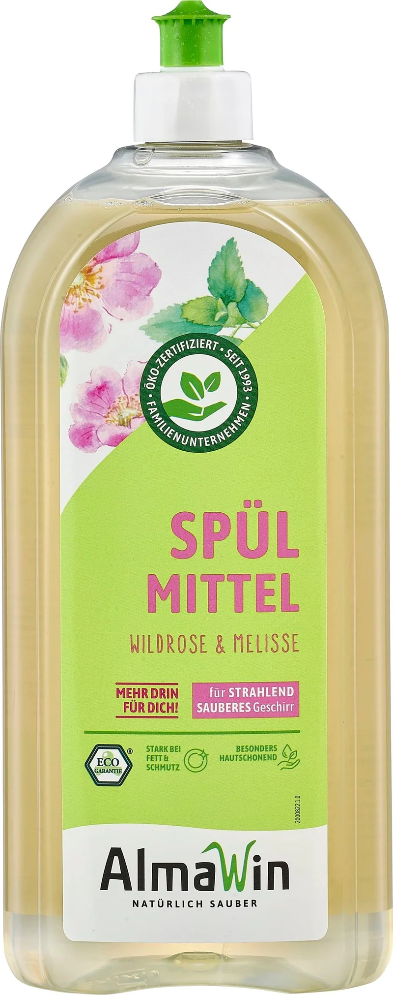 Spülmittel Wildrose Melisse