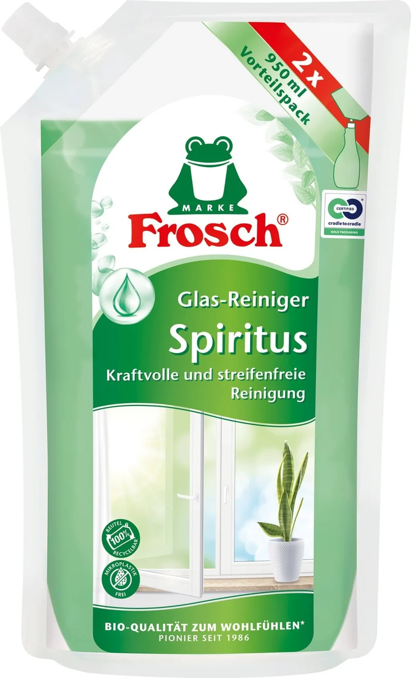 Spiritus Glas Reiniger