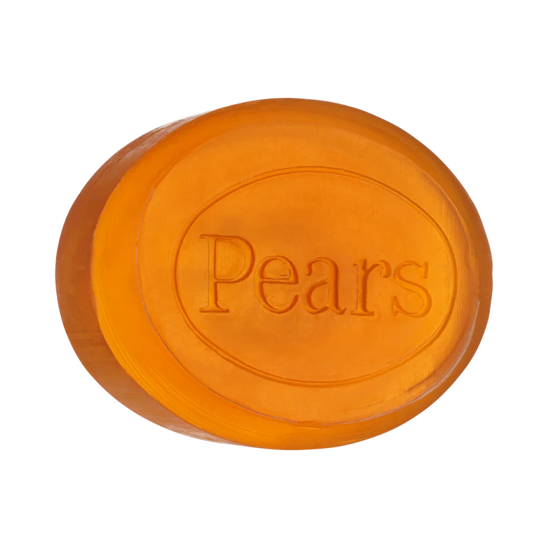 Pears Transparent Soap Bar, Pure & Gentle with Natural Oils, 4.4 oz (125g)