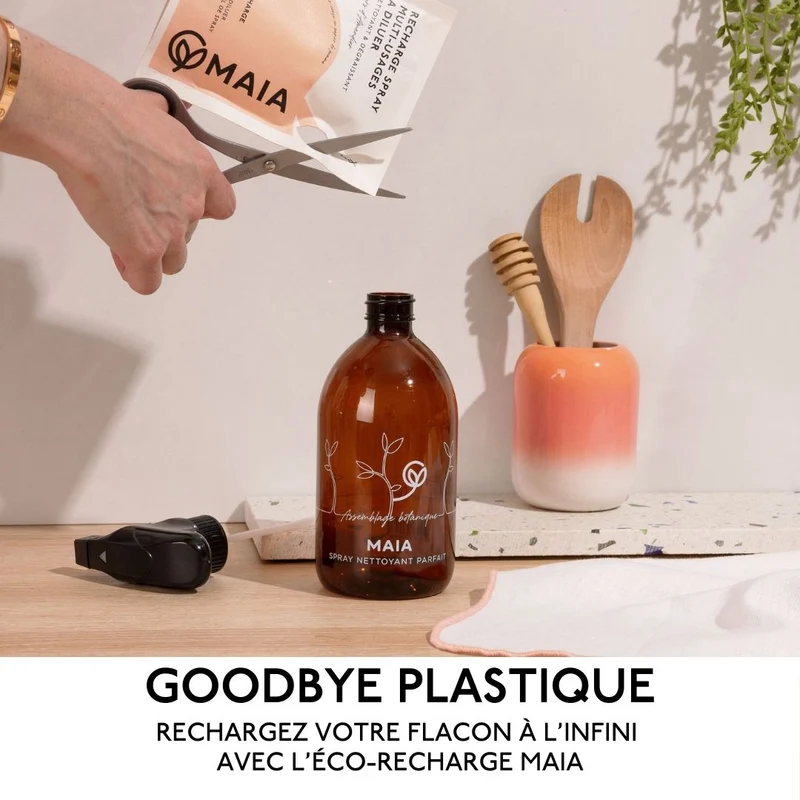 Eco-Recharge Spray Multi-Surfaces Orange & Basilic