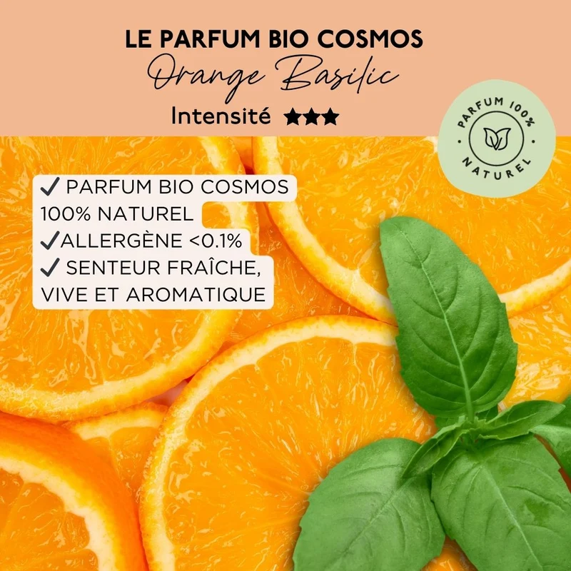 Kit 3 Éco-recharges Spray Multi-usages Orange & Basilic