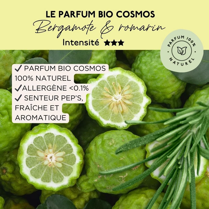 Kit 2 Éco-recharges Spray Multi-usages Bergamote & romarin
