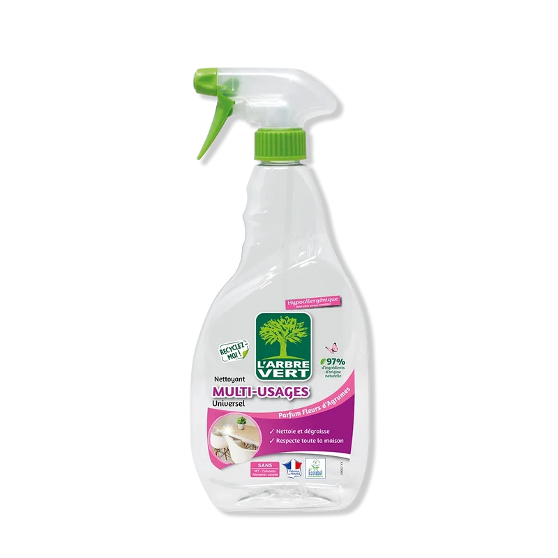 Spray nettoyant Multi-usages Agrumes 740 mL