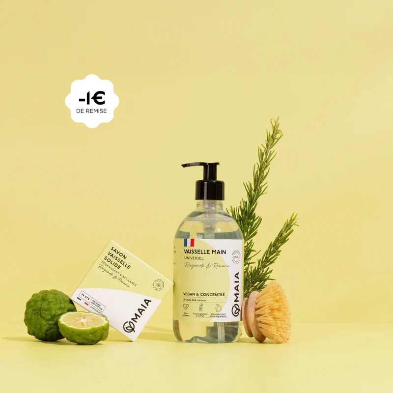 Duo Nettoyants Vaisselle Bergamote & Romarin