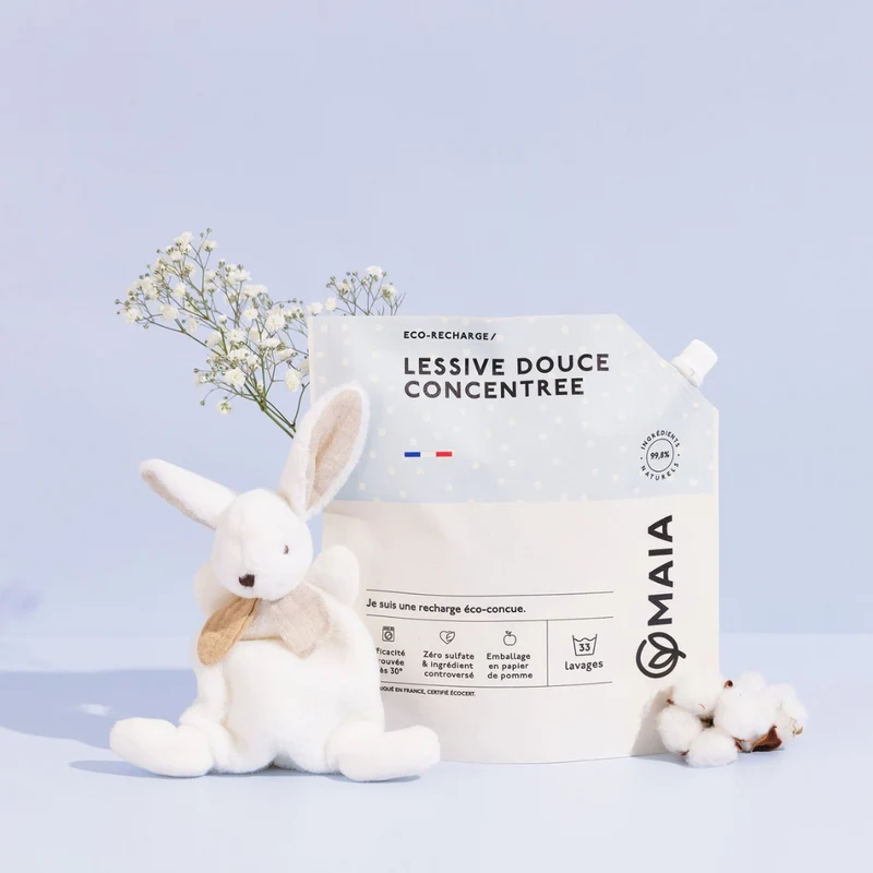 Trio Eco-Recharges Lessives Concentrées 99 lavages