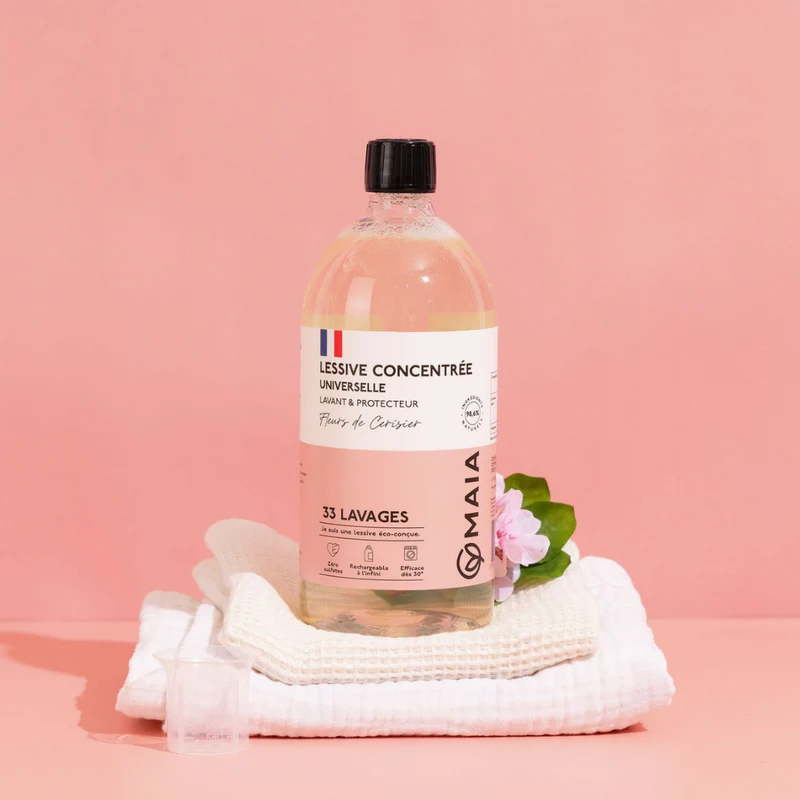 Duo Lessives Fleurs de Cerisier - 66 lavages