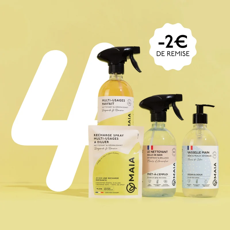 Votre Box à personnaliser Nettoyants Cuisine - 4 produits