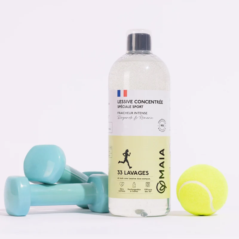 Lessive Spéciale Sport Fraîcheur Intense Bergamote & Romarin