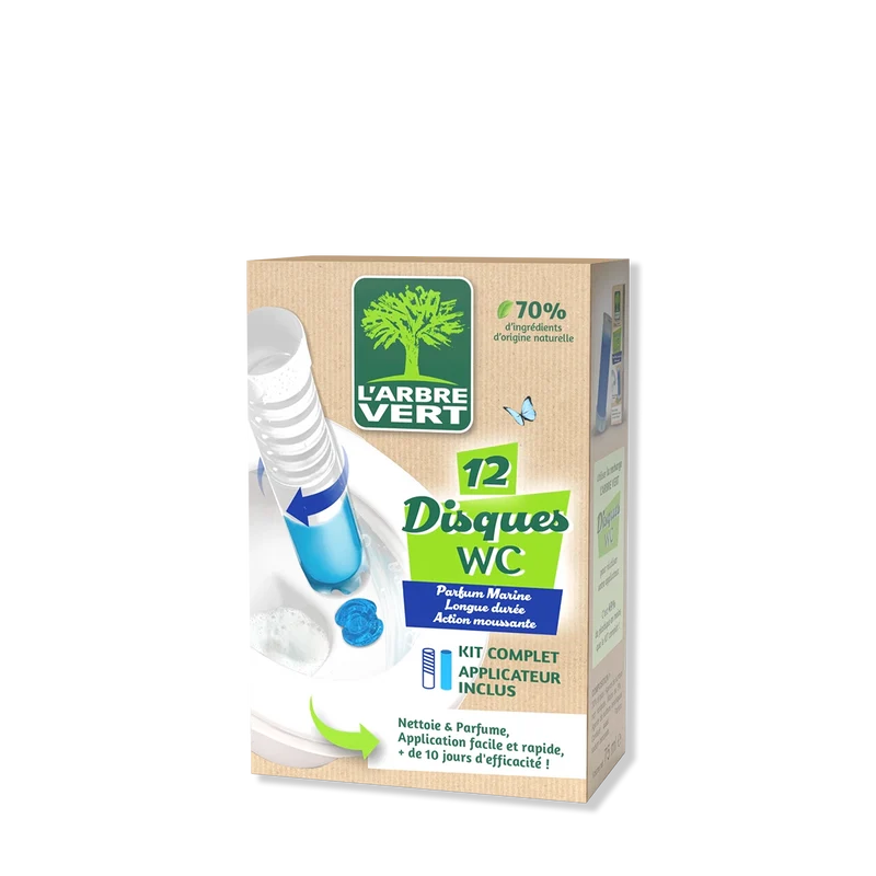 Disques WC Kit Complet 12 Disques