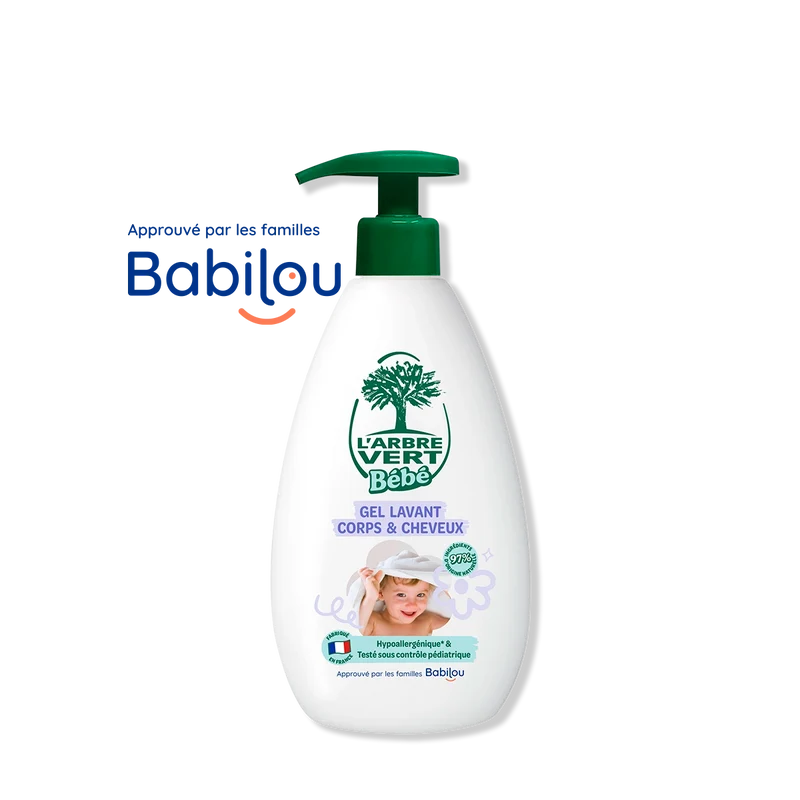 Gel Lavant Corps et Cheveux 500 mL Bébé