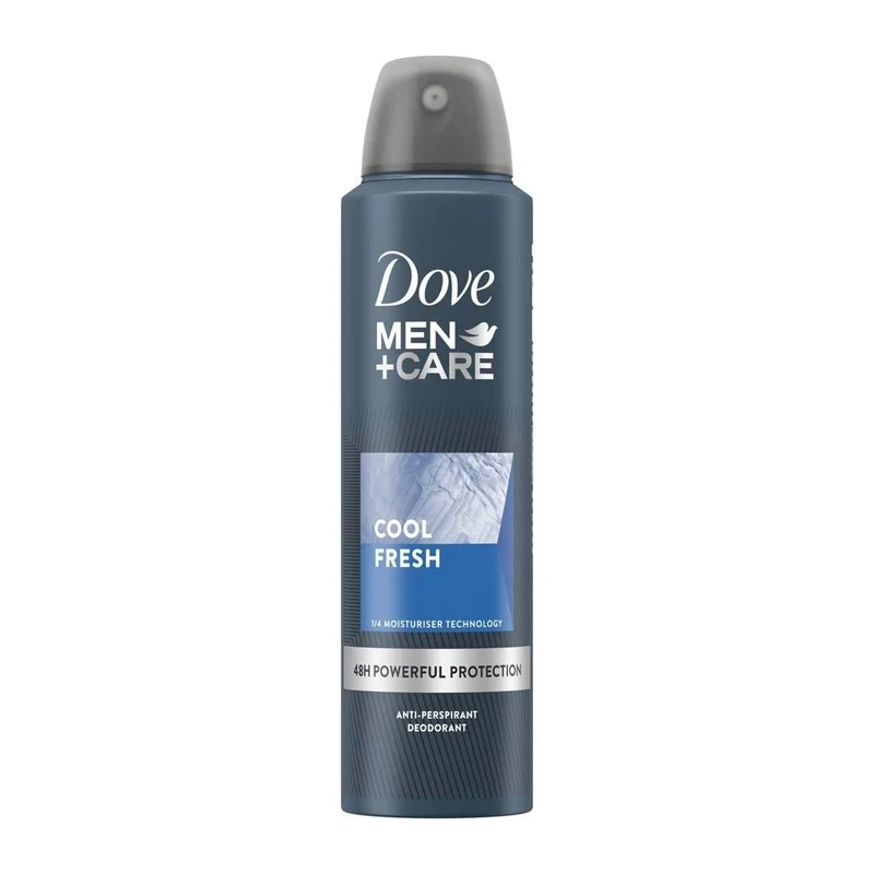 Dove Men+Care Cool Fresh Antiperspirant Spray 5.07 fl oz (150ml) – 48H Protection