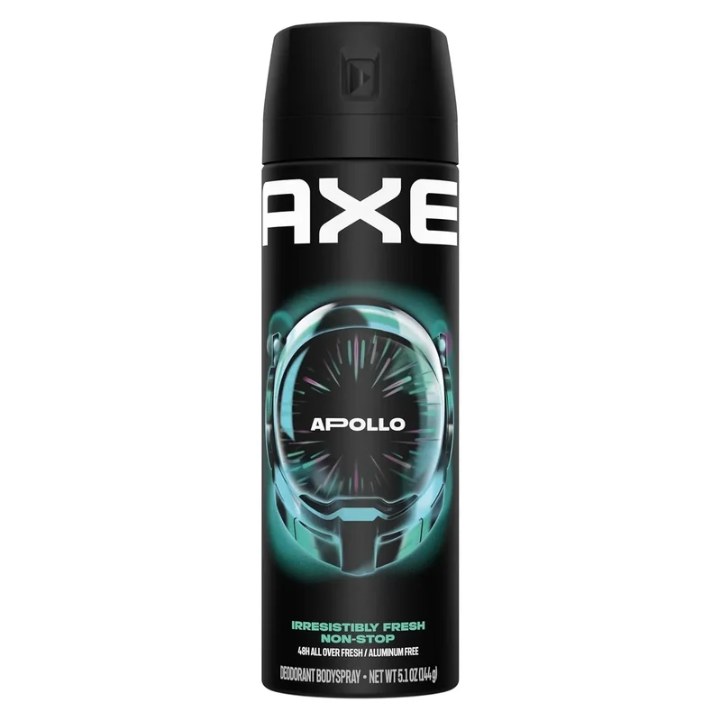 AXE Apollo Deodorant Body Spray, Sage & Cedarwood, 5.07 fl oz (150ml)