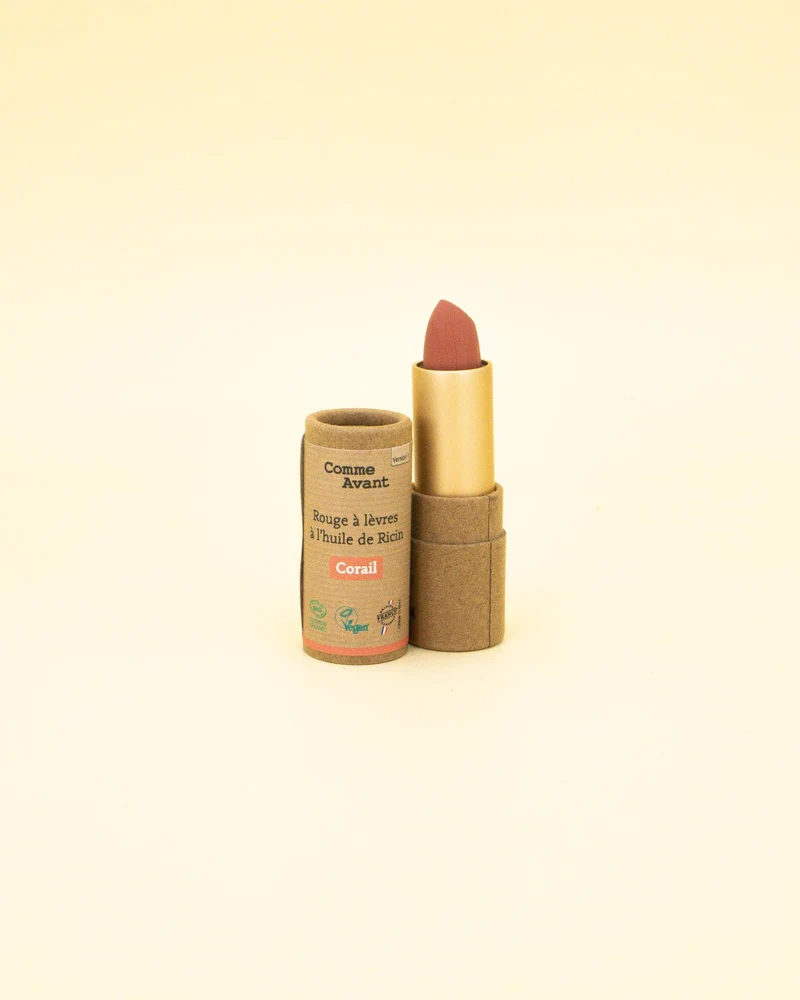 Rouge à lèvres - Huile de Ricin - Corail