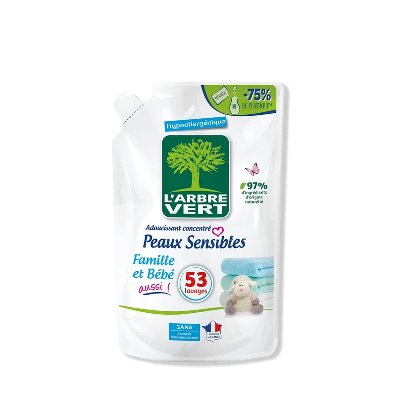 Recharge adoucissant Peaux sensibles 800 mL