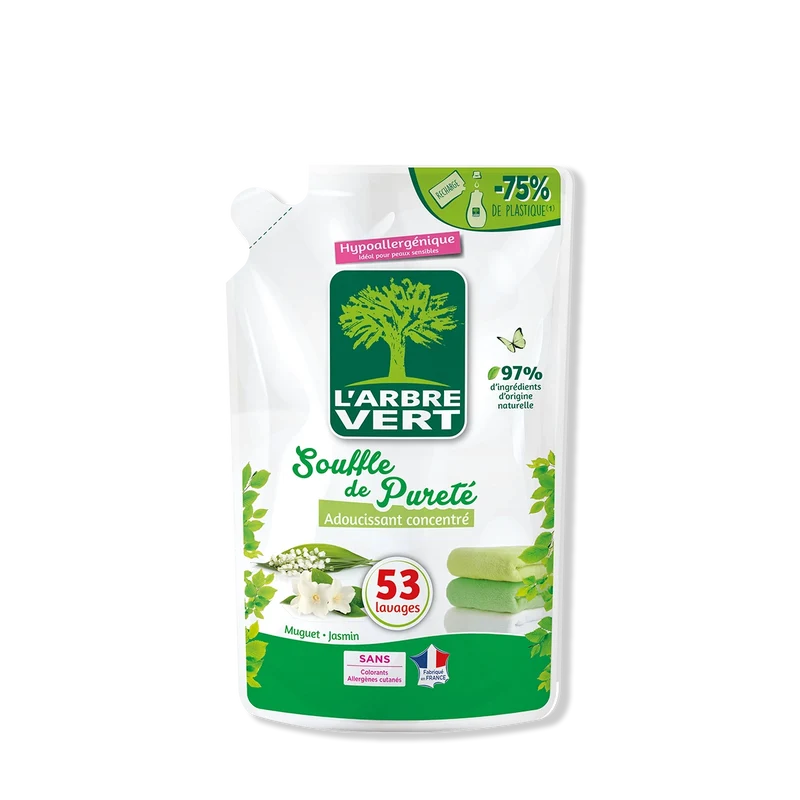 Recharge adoucissant Souffle de pureté 800 mL