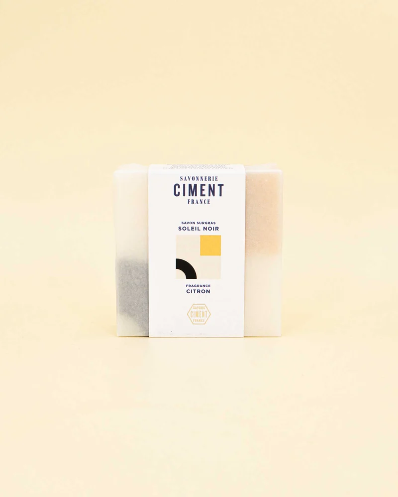 Savon solide - Parfum Citron (Soleil noir)