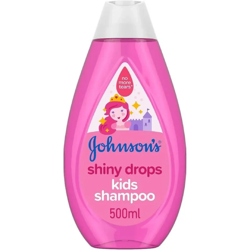 Johnson's Baby Shampoo 500ml – No More Tears, Gentle Tear-Free Formula