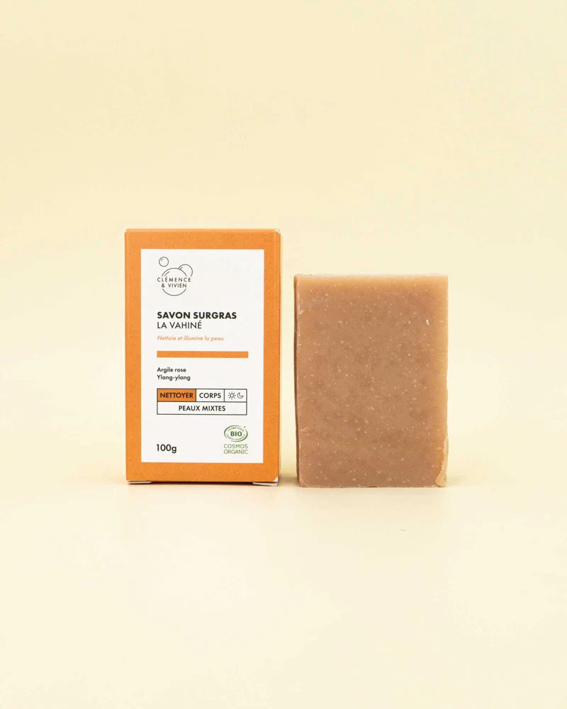 Savon solide - Argile rose & Ylang (La Vahiné)