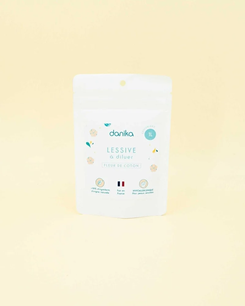 Lessive liquide rechargeable - Parfum fleur de coton - Recharge