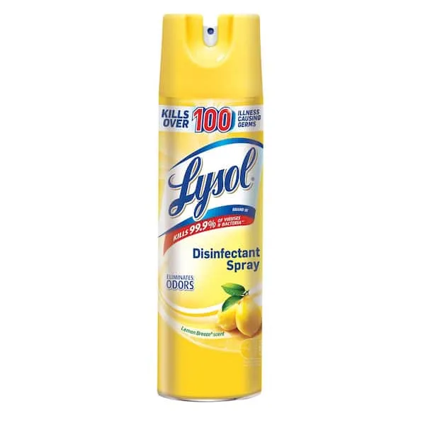 Lysol Disinfectant Spray Lemon Breeze 19 oz (539 g)