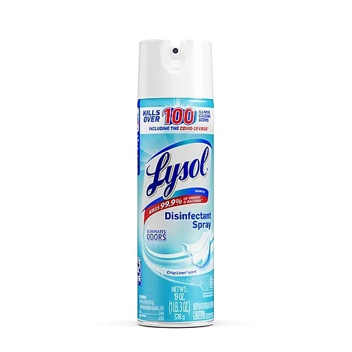 Lysol Disinfectant Spray Crisp Linen 19 oz (538 g)