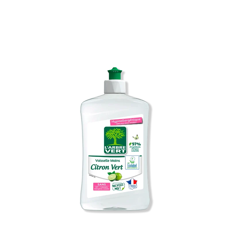 Liquide vaisselle Parfum Citron Vert 500 mL