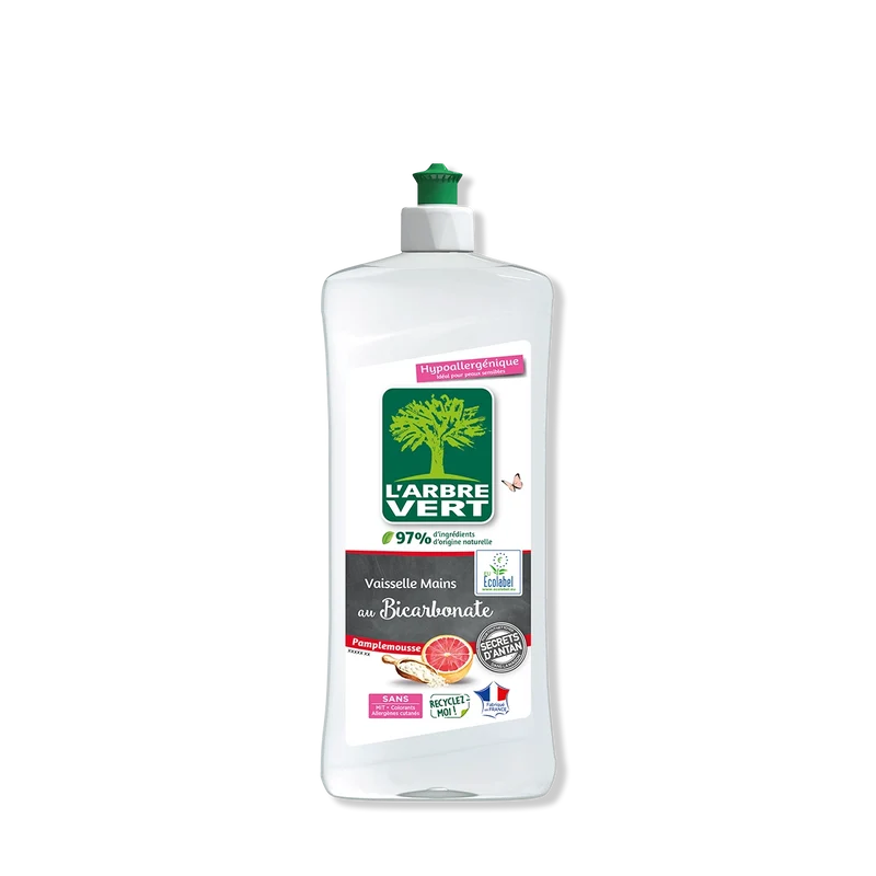 Liquide vaisselle Bicarbonate de soude 750 mL
