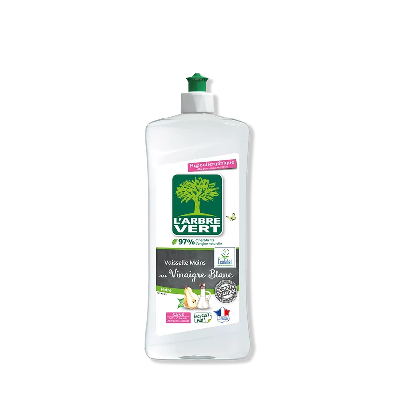 Liquide vaisselle Vinaigre blanc & Poire 750 mL
